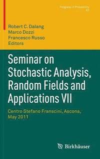 bokomslag Seminar on Stochastic Analysis, Random Fields and Applications VII