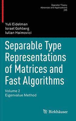 bokomslag Separable Type Representations of Matrices and Fast Algorithms