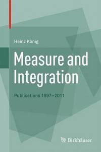 bokomslag Measure and Integration