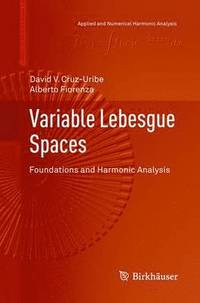 bokomslag Variable Lebesgue Spaces