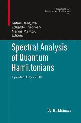 Spectral Analysis of Quantum Hamiltonians 1
