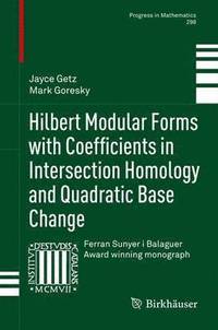 bokomslag Hilbert Modular Forms with Coefficients in Intersection Homology and Quadratic Base Change