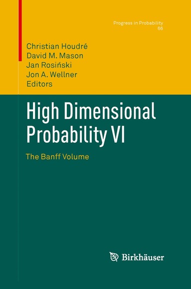 Christian Houdré, David M. Mason, Jan Rosiński, Jon A. Wellner - High Dimensional Probability VI, Häftad