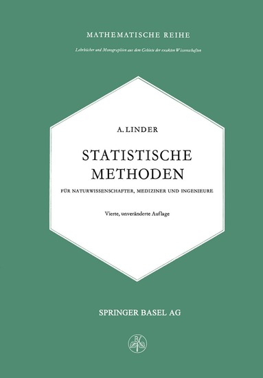 Linder - Statistische Methoden, Häftad