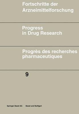 bokomslag Fortschritte der Arzneimittelforschung \ Progress in Drug Research \ Progrs des recherches pharmaceutiques