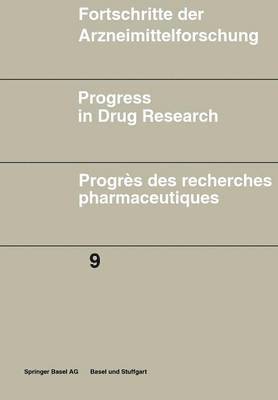 JUCKER, Jucker - Fortschritte der Arzneimittelforschung \ Progress in Drug Research \ Progrès des recherches pharmaceutiques, Häftad