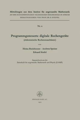 Programmgesteuerte digitale Rechengerte (elektronische Rechenmaschinen) 1