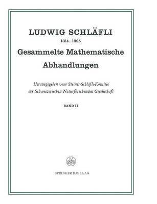 Gesammelte Mathematische Abhandlungen 1