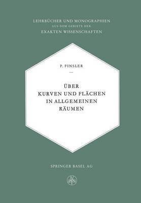 bokomslag Über Kurven und Flächen in allgemeinen Räumen