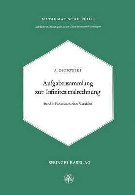 bokomslag Aufgabensammlung zur Infinitesimalrechnung