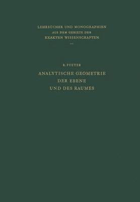 Rudolf Fueter - Analytische Geometrie der Ebene und des Raumes, Häftad