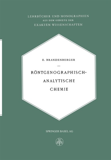 Ernst Brandenberger - Röntgenographisch-Analytische Chemie, Häftad