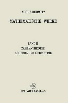 bokomslag Mathematische Werke