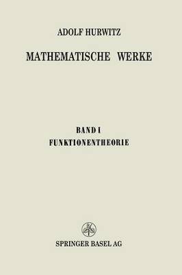 bokomslag Mathematische Werke