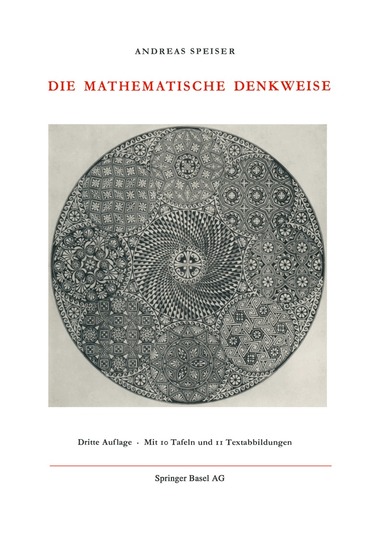 Andreas Speiser - Die Mathematische Denkweise, Häftad