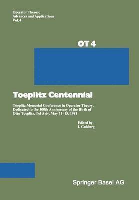 Toeplitz Centennial 1