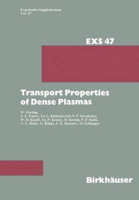 Transport Properties of Dense Plasmas 1