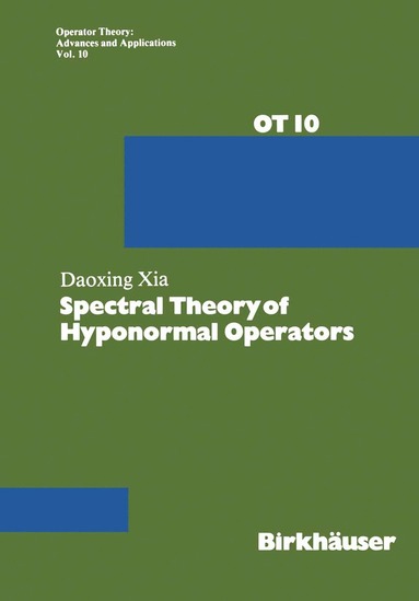 bokomslag Spectral Theory of Hyponormal Operators