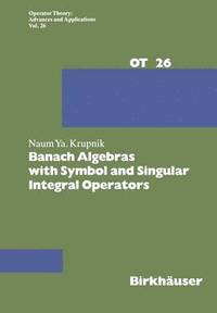 bokomslag Banach Algebras with Symbol and Singular Integral Operators