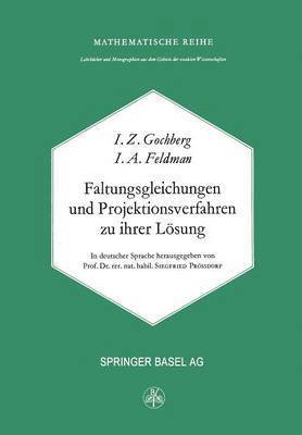 bokomslag Faltungsgleichungen und Projektionsverfahren zu ihrer Lsung