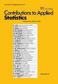 bokomslag Contribution to Applied Statistics