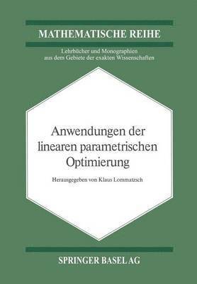 Anwendungen der Linearen Parametrischen Optimierung 1