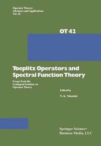 bokomslag Toeplitz Operators and Spectral Function Theory