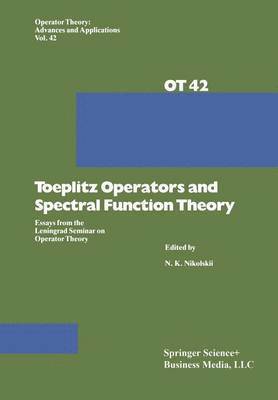 Toeplitz Operators and Spectral Function Theory 1