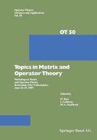 bokomslag Topics in Matrix and Operator Theory