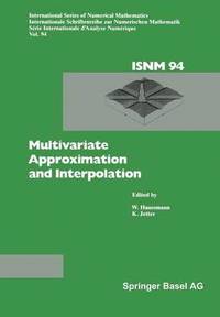 bokomslag Multivariate Approximation and Interpolation