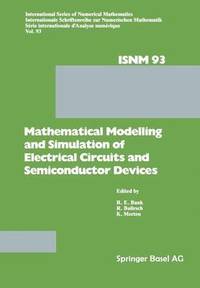 bokomslag Mathematical Modelling and Simulation of Electrical Circuits and Semiconductor Devices