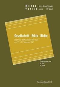 bokomslag Gesellschaft - Ethik - Risiko