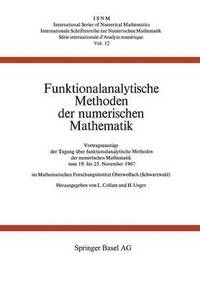 bokomslag Funktionalanalytische Methoden der numerischen Mathematik