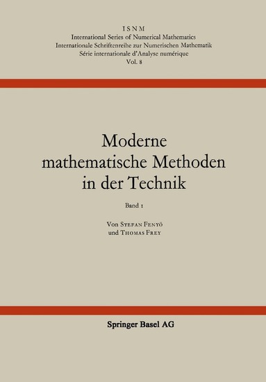 Fenyö, Frey - Moderne mathematische Methoden in der Technik, Häftad