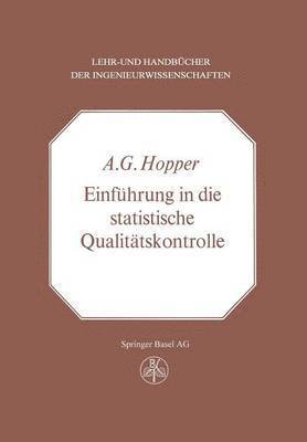 bokomslag Einfhrung in die Statistische Qualittskontrolle