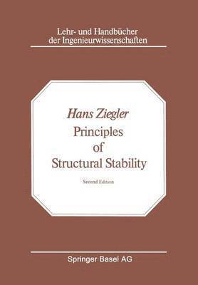 bokomslag Principles of Structural Stability