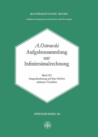 bokomslag Aufgabensammlung zur Infinitesimalrechnung