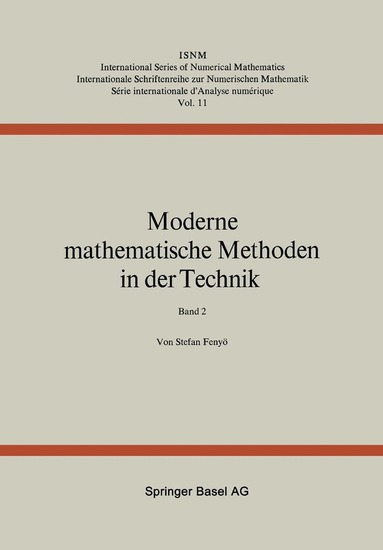 FENYÖ, FREY - Moderne Mathematische Methoden in der Technik, Häftad