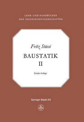 Vorlesungen ber Baustatik 1