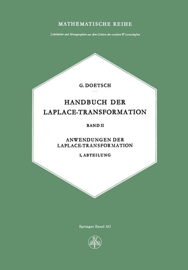 G. Doetsch - Handbuch der Laplace-Transformation, Häftad
