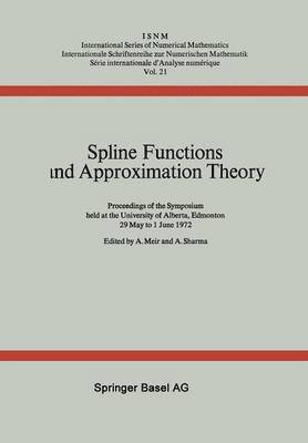 bokomslag Spline Functions and Approximation Theory