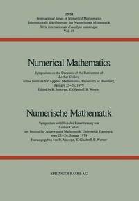 bokomslag Numerical Mathematics / Numerische Mathematik