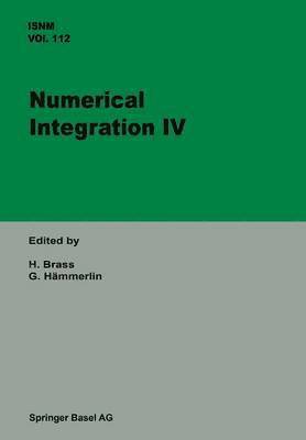 bokomslag Numerical Integration IV