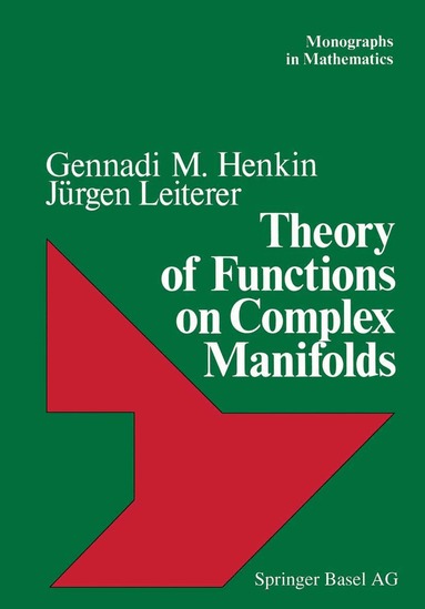 HENKIN, LEITERER - Theory of Functions on Complex Manifolds, Häftad