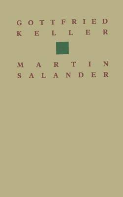 Gottfried Keller Martin Salander 1