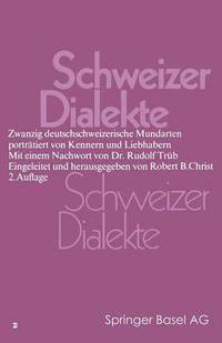 bokomslag Schweizer Dialekte