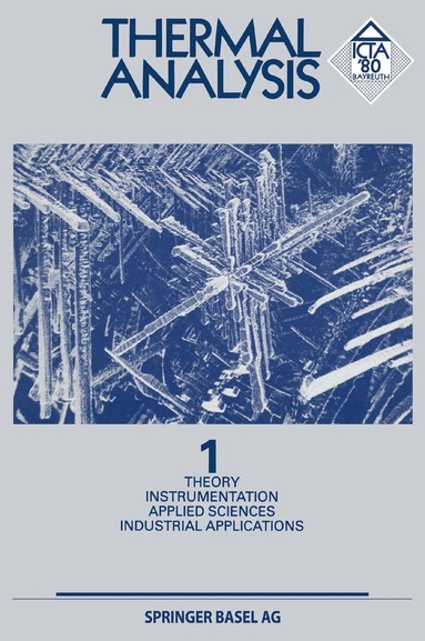 WIEDEMANN - Thermal Analysis, Häftad