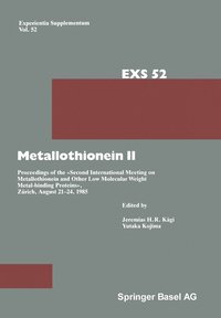 bokomslag Metallothionein II