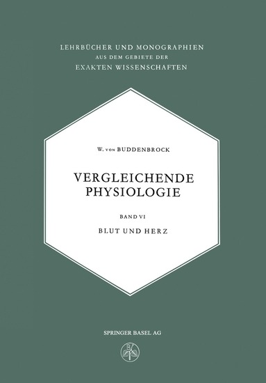 bokomslag Vergleichende Physiologie