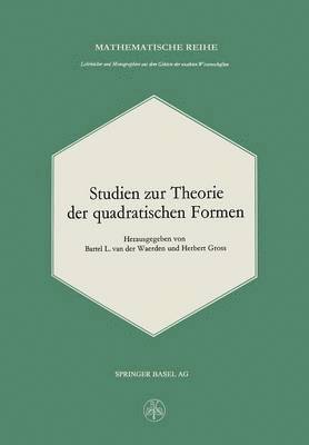 Studien zur Theorie der quadratischen Formen 1